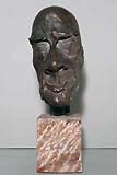 CARLO MATTIOLI, Portrait of Oreste Macrì, bronze